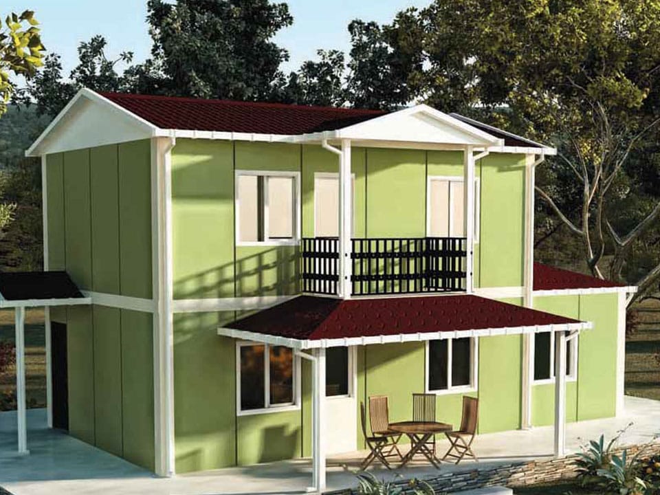114m2 prefabrik villa