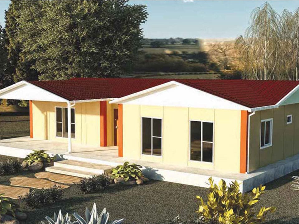 120m2 prefabrik villa