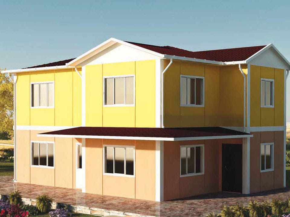 141m2 prefabrik villa