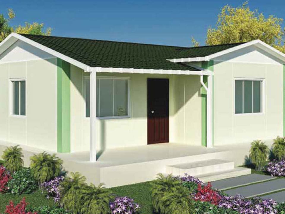 49m2 prefabrik villa