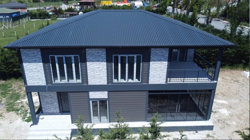 Çatalca'da Prefabrik Villa 2. Fotoğraf